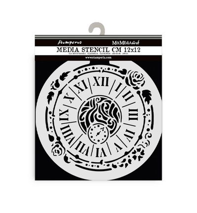 House of Roses – Thick stencil – Clock