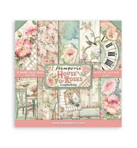 House of Roses – Scrapbooking Small Pad 10 sheets