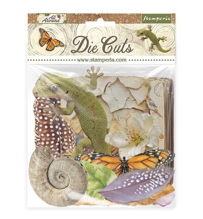 All Around – Printed Decorative Die cuts for Art and Craft