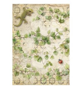 All Around – Printed A4 Rice paper for Art and Craft – Ivy