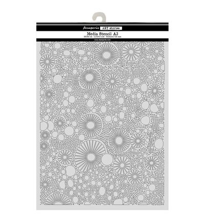 All Around – Cut laser stencil for Art and Craft – Rings