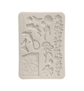 All Around – Silicon Mould Designs for Art and Craft – Flowers and leaves