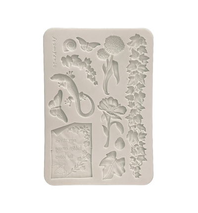 All Around – Silicon Mould Designs for Art and Craft – Flowers and leaves