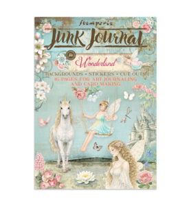 Wonderland – Printed Art Junk journal stickers, cut-outs, backgrounds for Art and Craft