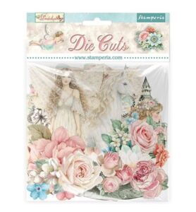 Wonderland – Printed decorative Die cuts for Art and Craft