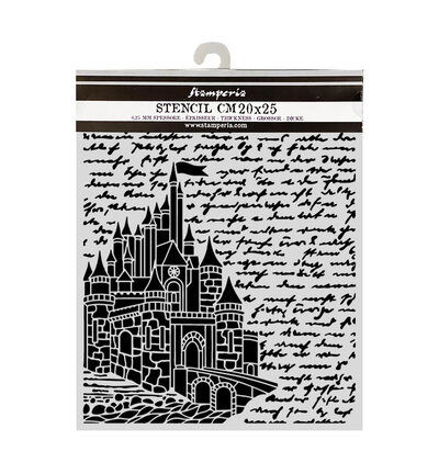 Wonderland – Cut laser stencil for Art and Craft – Castle