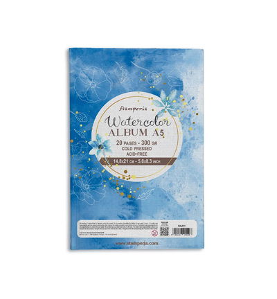 Watercolor album A5 – 20 pages