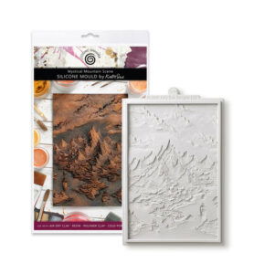 Cosmic Shimmer Mystical Mountain Scene Silicone Mould