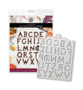 Cosmic Shimmer Iron Alphabet Silicone Mould