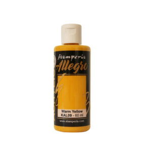 Stamperia – Allegro Acryl Paint 60ml – Warm yellow