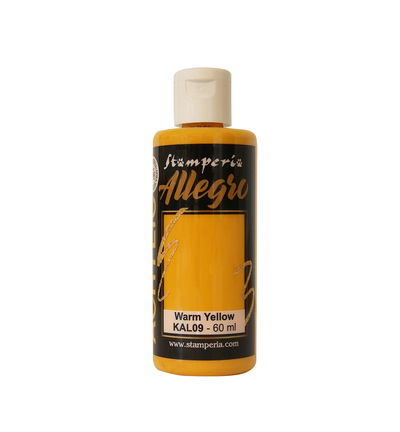 Stamperia – Allegro Acryl Paint 60ml – Warm yellow