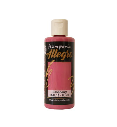 Stamperia – Allegro Acryl Paint 60ml – Raspberry