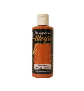 Stamperia – Allegro Acryl Paint 60ml – Brick red