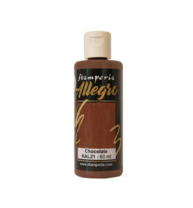 Stamperia – Allegro Acryl Paint 60ml – Chocolate
