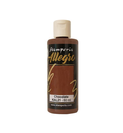 Stamperia – Allegro Acryl Paint 60ml – Chocolate