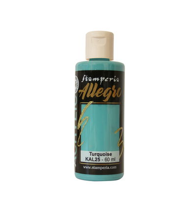 Stamperia – Allegro Acryl Paint 60ml – Turquoise