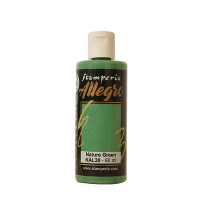 Stamperia – Allegro Acryl Paint 60ml – Nature green