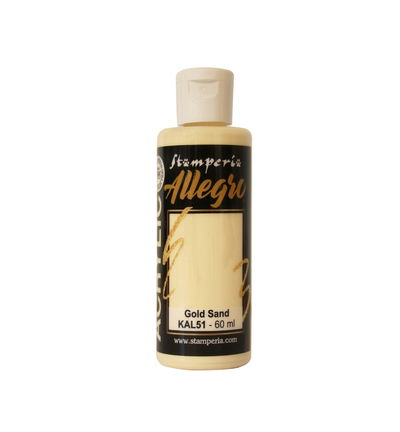 Stamperia – Allegro Acryl Paint 60ml – Gold sand
