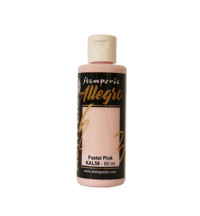 Stamperia – Allegro Acryl Paint 60ml – Pastel pink