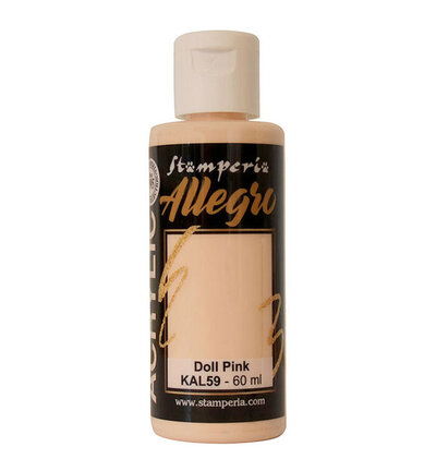 Stamperia – Allegro Acryl Paint 60ml – Doll pink