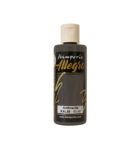 Stamperia – Allegro Acryl Paint 60ml – Anthracite