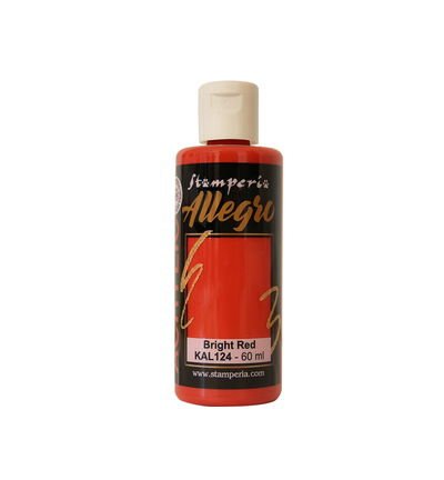 Stamperia – Allegro Acryl Paint 60ml – Bright red