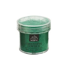 Stamperia – Embossing poeder Holiday Green 18gr