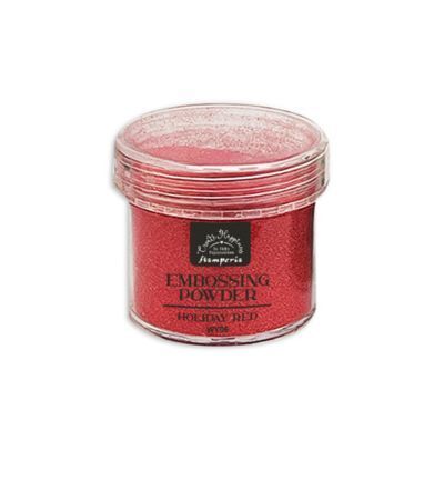 Stamperia – Embossing poeder Holiday Red 18gr