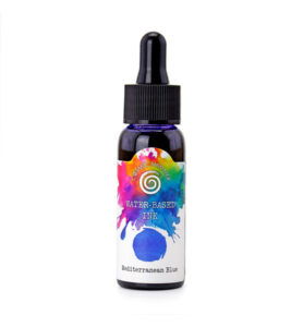 Cosmic Shimmer Inkt op waterbasis – Mediterranean Blue