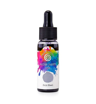Cosmic Shimmer Inkt op waterbasis – Cold Steel
