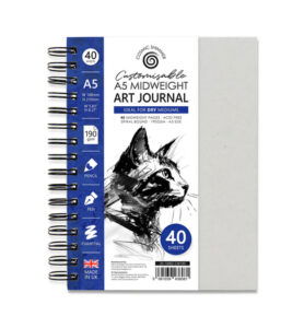 Cosmic Shimmer Aanpasbaar art journal – Midweight A5 190 gsm
