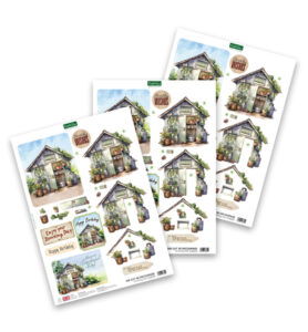Die-cut decoupage – The Potting Shed