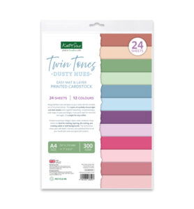 Katy Sue Designs Bedrukt mat- en layer-cardstock – Twin Tones: Dusty Hues