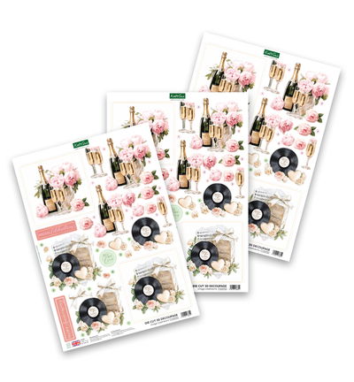 Katy Sue Designs 3D die-cut decoupage – Vintage Celebrations