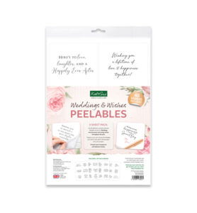 Katy Sue Designs Peel-off stickers – Weddings & Wishes
