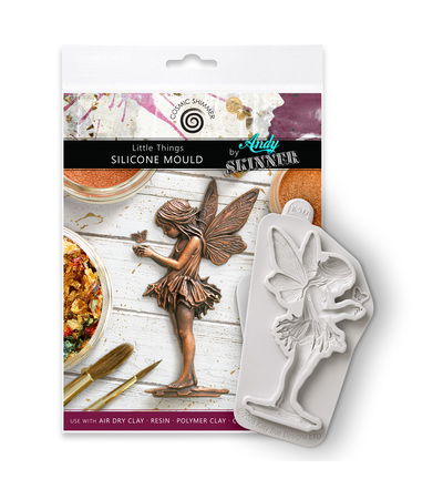 Cosmic Shimmer Silicone Mould, Little Things by Andy Skinner