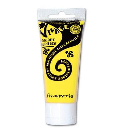 Stamperia – Acrylic Vivace Paint 60ml – Prime Yellow