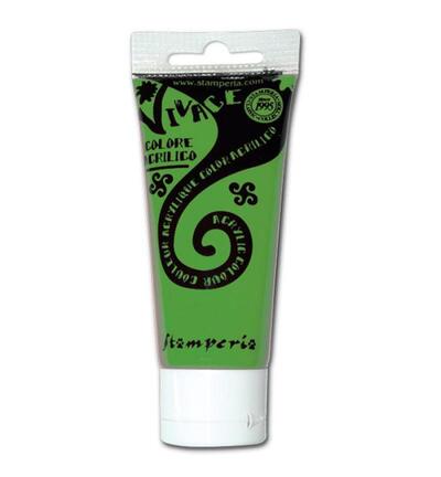 Stamperia – Acrylic Vivace Paint 60ml – Brillant Dark Green