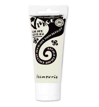 Stamperia – Acrylic Vivace Paint 60ml – Titanium White