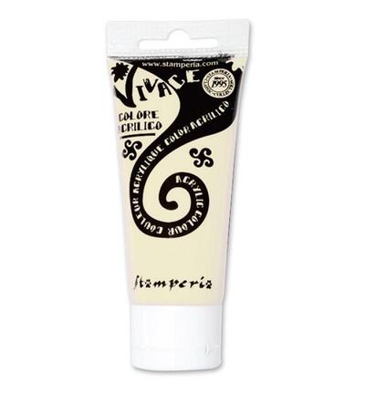 Stamperia – Acrylic Vivace Paint 60ml – Ivory White