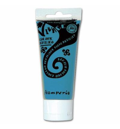 Stamperia – Acrylic Vivace Paint 60ml – Cerulean Blue