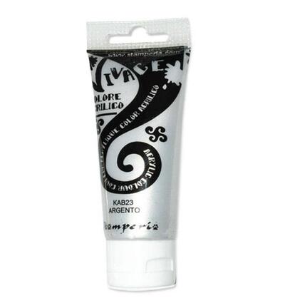 Stamperia – Acrylic Vivace Paint 60ml – Silver