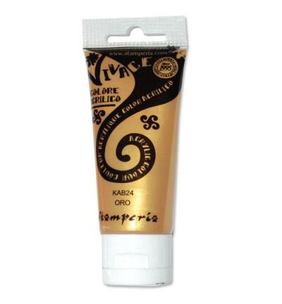 Stamperia – Acrylic Vivace Paint 60ml – Gold