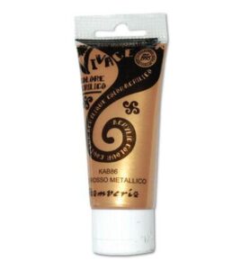 Stamperia – Vernice acrilica Vivace 60 ml – Rosso oro metallizzato