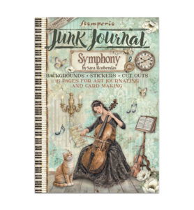 Symphony – Printed Art Junk Journal stickers, cut-outs, backgrounds for Art and Craft