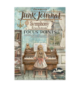 Symphony – Taccuino creativo con stampe artistiche “Focus Points for Art and Craft” formato A5