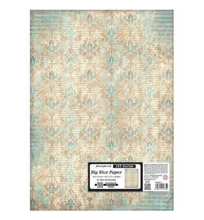 Symphony – Printed Rice paper for Art and Craft cm 50×70 – Tapestry pattern