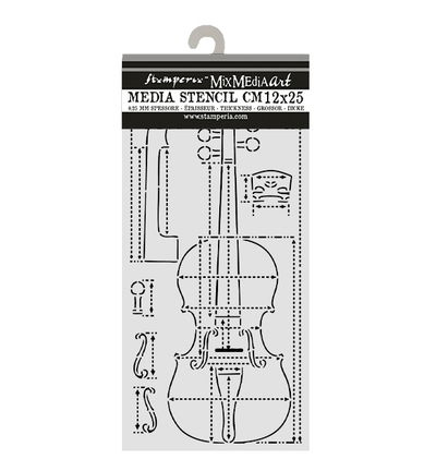 Symphony – Cut laser stencil for Art and Craft – Violin sections
