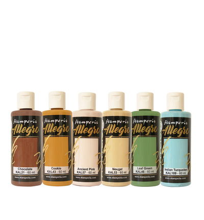 Symphony – Allegro selection for Art and Craft 6 colours