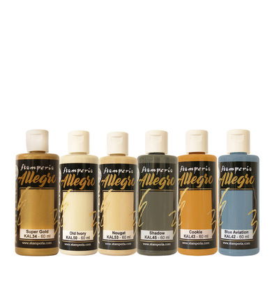 White Christmas – Allegro selection for Art and Craft 6 colours